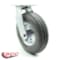 Service Caster 8 Inch Gray Pneumatic Wheel Swivel Caster SCC-100S280-PNB-GRY - alternate 5